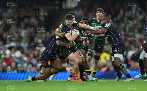 240525 - Northampton Saints v Union Bordeaux-Begles, EPCR Champions Cup Final - Tommy Freeman of Northampton Saints breaks