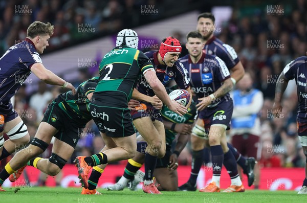 240525 - Northampton Saints v Union Bordeaux-Begles, EPCR Champions Cup Final - Louis Bielle-Biarrey of Union Bordeaux-Begles looks to break away
