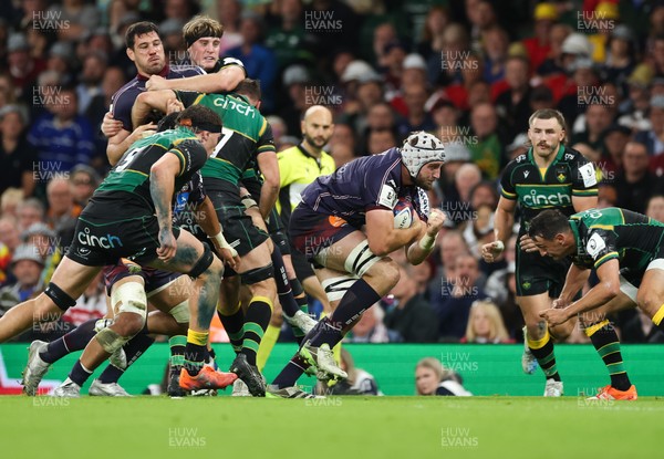 240525 - Northampton Saints v Union Bordeaux-Begles, EPCR Champions Cup Final - Pierre Bochaton of Union Bordeaux-Begles charges for the line