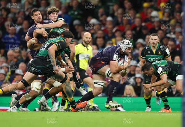 240525 - Northampton Saints v Union Bordeaux-Begles, EPCR Champions Cup Final - Pierre Bochaton of Union Bordeaux-Begles charges for the line