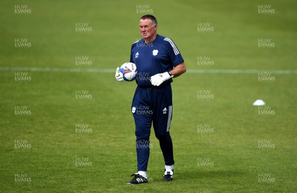 050920 - Northampton Town v Cardiff City - Carabao Cup First Round South - Cardiff City Goalkeeping Coach Andy Dibble