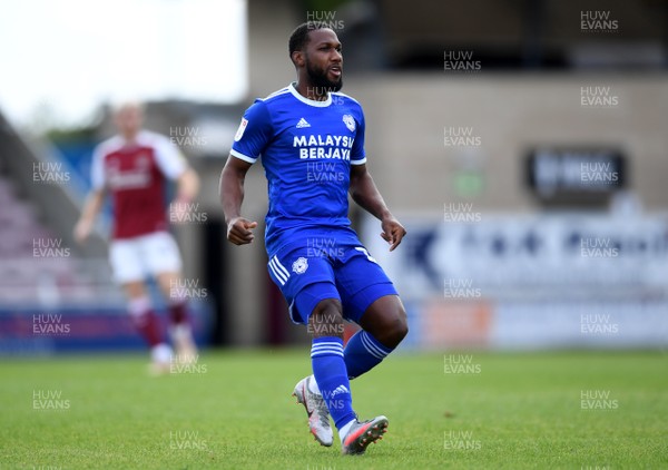 050920 - Northampton Town v Cardiff City - Carabao Cup First Round South - Junior Hoilett of Cardiff City