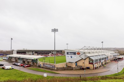 221125 - Northampton Town v Cardiff City - Sky Bet League 1 - General View of the Arena Stadium Northampton Town 