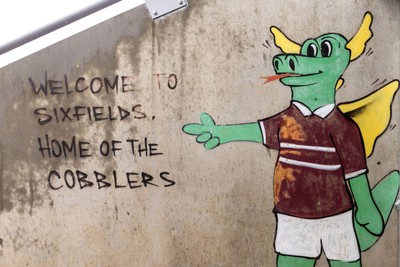221125 - Northampton Town v Cardiff City - Sky Bet League 1 - General View of the Arena Stadium Northampton Town 