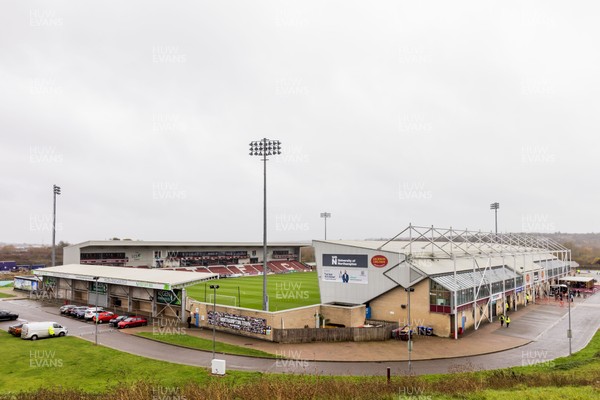 221125 - Northampton Town v Cardiff City - Sky Bet League 1 - General View of the Arena Stadium Northampton Town 