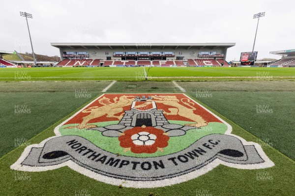 221125 - Northampton Town v Cardiff City - Sky Bet League 1 - General View of the Arena Stadium Northampton Town 