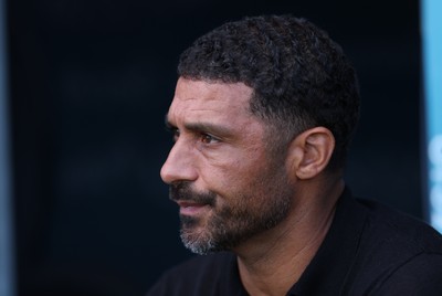 050926 - Northampton Town v Newport County, EFL Sky Bet League 2 - Newport County head coach Hayden Mullins