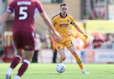 050926 - Northampton Town v Newport County, EFL Sky Bet League 2 - Ciaran Brennan of Newport County looks to attack