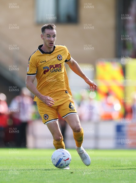 050926 - Northampton Town v Newport County, EFL Sky Bet League 2 - Ciaran Brennan of Newport County looks to attack