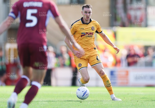 050926 - Northampton Town v Newport County, EFL Sky Bet League 2 - Ciaran Brennan of Newport County looks to attack