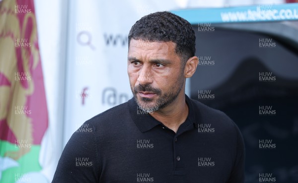 050926 - Northampton Town v Newport County, EFL Sky Bet League 2 - Newport County head coach Hayden Mullins
