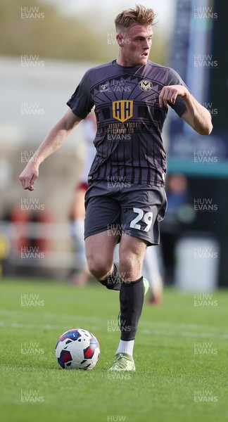 291022 - Northampton Town v Newport County - Sky Bet League 2 - Will Evans of Newport County makes a run down the line