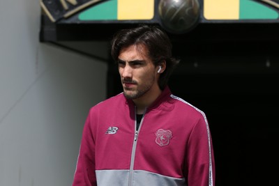 030525 - Norwich City v Cardiff City - Sky Bet Championship - Roko Šimic of Cardiff City arrives at the stadium 