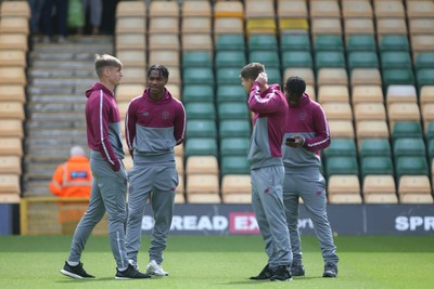 030525 - Norwich City v Cardiff City - Sky Bet Championship - Cardiff Players on arrival 