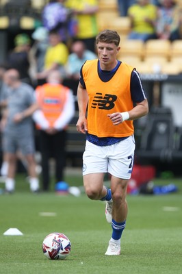 030525 - Norwich City v Cardiff City - Sky Bet Championship - William Fish of Cardiff City warms up 