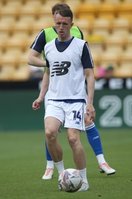 030525 - Norwich City v Cardiff City - Sky Bet Championship - David Turnbull of Cardiff City warms up 