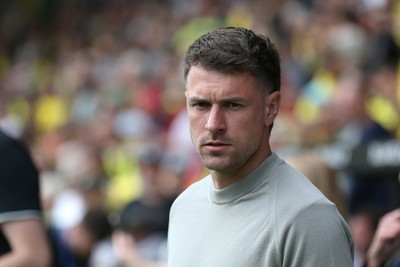 030525 - Norwich City v Cardiff City - Sky Bet Championship - Cardiff City Interim First Team Manager Aaron Ramsey