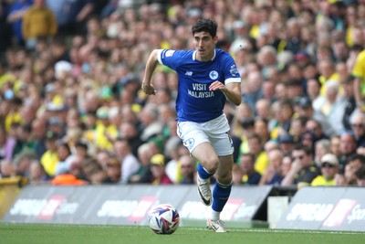 030525 - Norwich City v Cardiff City - Sky Bet Championship - Callum O'Dowda of Cardiff City on the ball