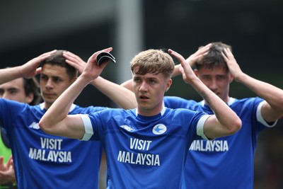 030525 - Norwich City v Cardiff City - Sky Bet Championship - Joel Bagan of Cardiff City at the final whistle 