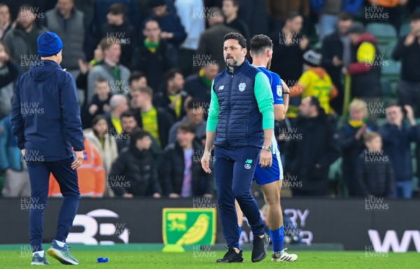 170224 - Norwich City v Cardiff City - Sky Bet Championship - Erol Bulut Manager of Cardiff City  after the match