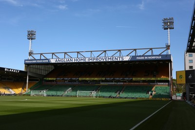 250426 - Norwich City v Swansea City - Sky Bet Championship - General view of Carrow Road