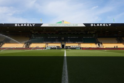 250426 - Norwich City v Swansea City - Sky Bet Championship - General view of Carrow Road