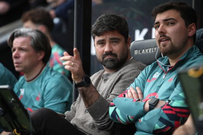 250426 - Norwich City v Swansea City - Sky Bet Championship - Swansea Manager Vitor Matos