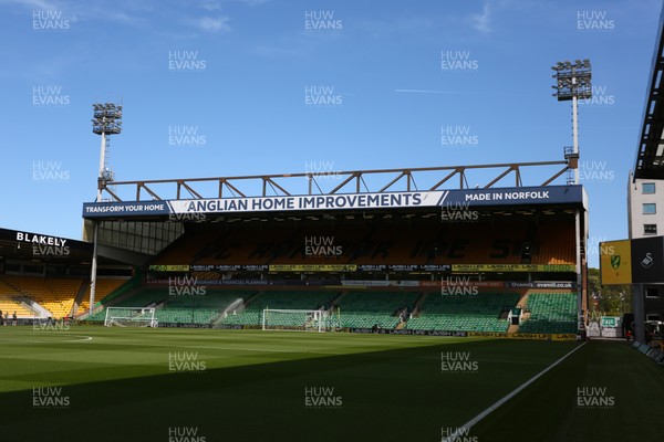250426 - Norwich City v Swansea City - Sky Bet Championship - General view of Carrow Road
