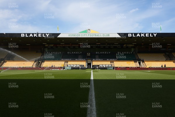 250426 - Norwich City v Swansea City - Sky Bet Championship - General view of Carrow Road