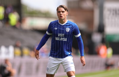 260725  Notts County v Cardiff City, Pre-season Friendly - Cian Ashford of Cardiff City