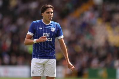 260725  Notts County v Cardiff City, Pre-season Friendly - Joel Colwill of Cardiff City