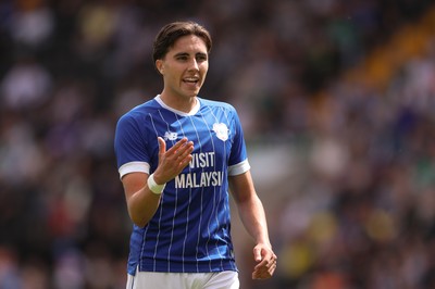 260725  Notts County v Cardiff City, Pre-season Friendly - Joel Colwill of Cardiff City