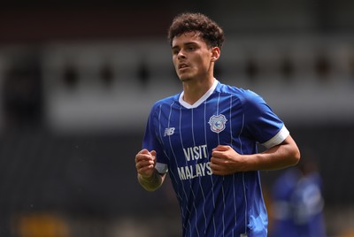 260725  Notts County v Cardiff City, Pre-season Friendly - Alex Robertson of Cardiff City