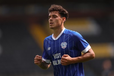260725  Notts County v Cardiff City, Pre-season Friendly - Alex Robertson of Cardiff City