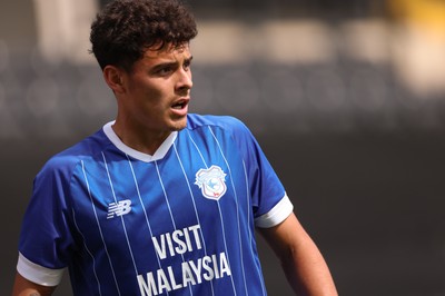 260725  Notts County v Cardiff City, Pre-season Friendly - Alex Robertson of Cardiff City
