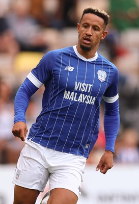 260725  Notts County v Cardiff City, Pre-season Friendly - Callum Robinson of Cardiff City