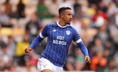 260725  Notts County v Cardiff City, Pre-season Friendly - Callum Robinson of Cardiff City