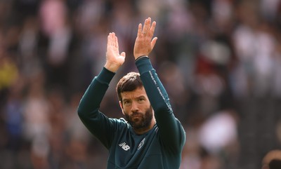 260725  Notts County v Cardiff City, Pre-season Friendly - Cardiff City Head Coach Brian Barry-Murphy applauds the travelling fans at the end of the match
