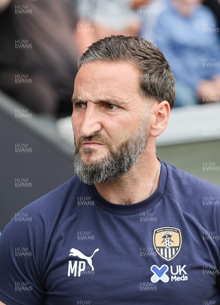 260725  Notts County v Cardiff City, Pre-season Friendly - Notts County Head Coach Martin Paterson