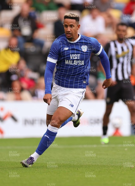 260725  Notts County v Cardiff City, Pre-season Friendly - Callum Robinson of Cardiff City