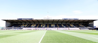 060426 - Notts County v Newport County - Sky Bet League 2 - A general view of Meadow Lane