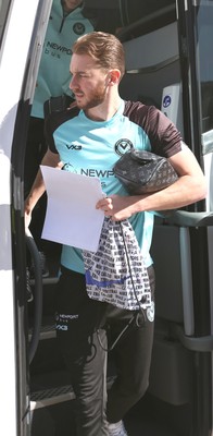 060426 - Notts County v Newport County - Sky Bet League 2 - Matt Baker of Newport