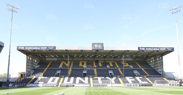 060426 - Notts County v Newport County - Sky Bet League 2 - A general view of Meadow Lane