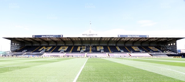 060426 - Notts County v Newport County - Sky Bet League 2 - A general view of Meadow Lane