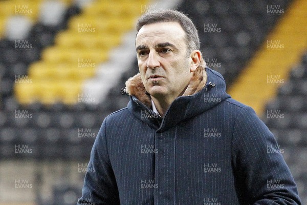 270118 - Notts County v Swansea City, FA Cup Fourth Round - Swansea City Manager Carlos Carvalhal before the match