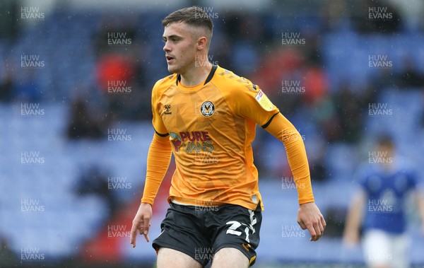 070821 - Oldham Athletic v Newport County, EFL Sky Bet League 2 - Lewis Collins of Newport County