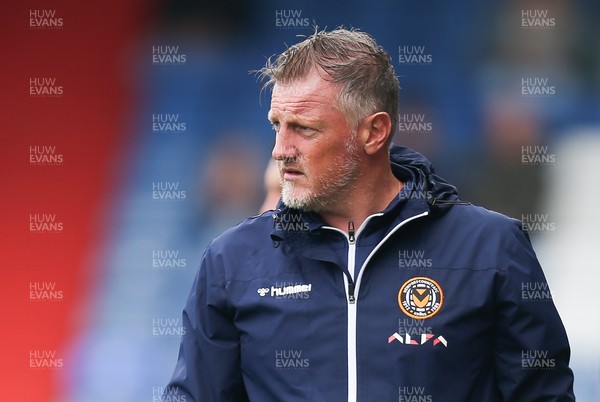 070821 - Oldham Athletic v Newport County, EFL Sky Bet League 2 - Newport County Assistant Manager Wayne Hatswell 