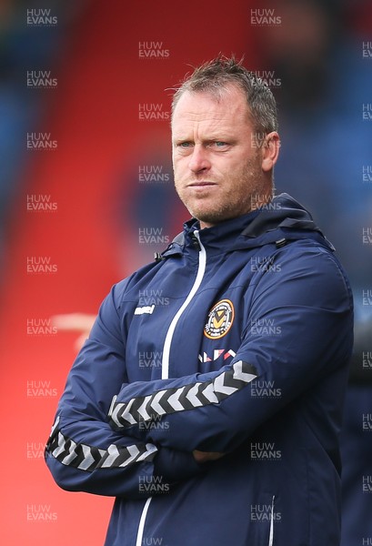070821 - Oldham Athletic v Newport County, EFL Sky Bet League 2 - Newport County manager Michael Flynn during the match