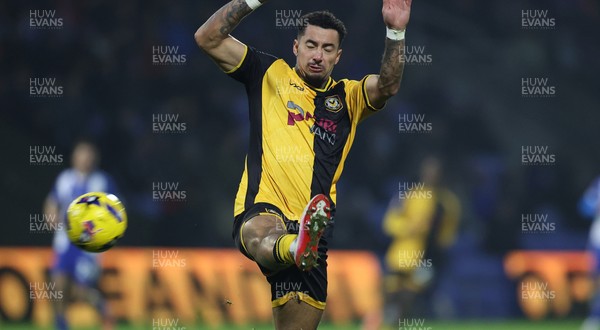 221125 - Oldham Athletic v Newport County - Sky Bet League 2 - Courtney Baker-Richardson of Newport