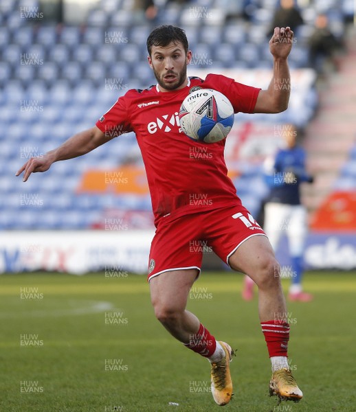 230121 - Oldham Athletic v Newport County - Sky Bet League 2 - Bradley Webb of Newport County